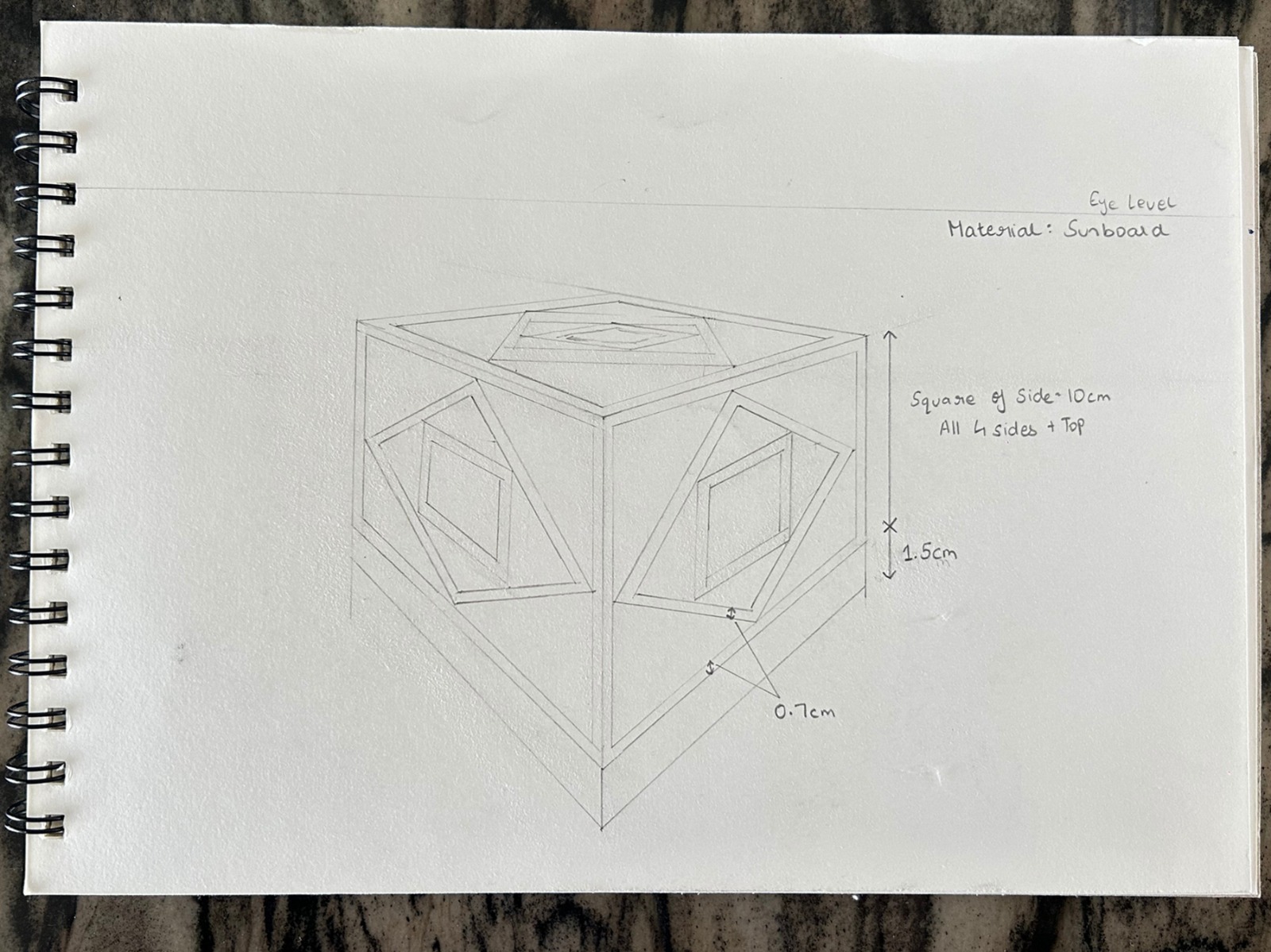 Light and Shadow - Geometric structure study